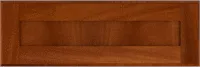 Flat Panel Ogee Mahogany Drawer Front